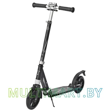 Самокат Tech Team City Scooter 2022 (черный/серый)
